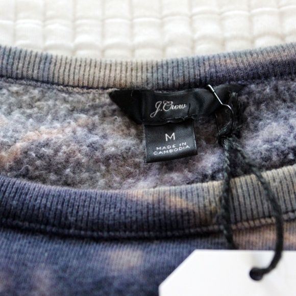 Handmade tie dye J Crew sweatshirt by Hue Revival - Picture 5 of 13
